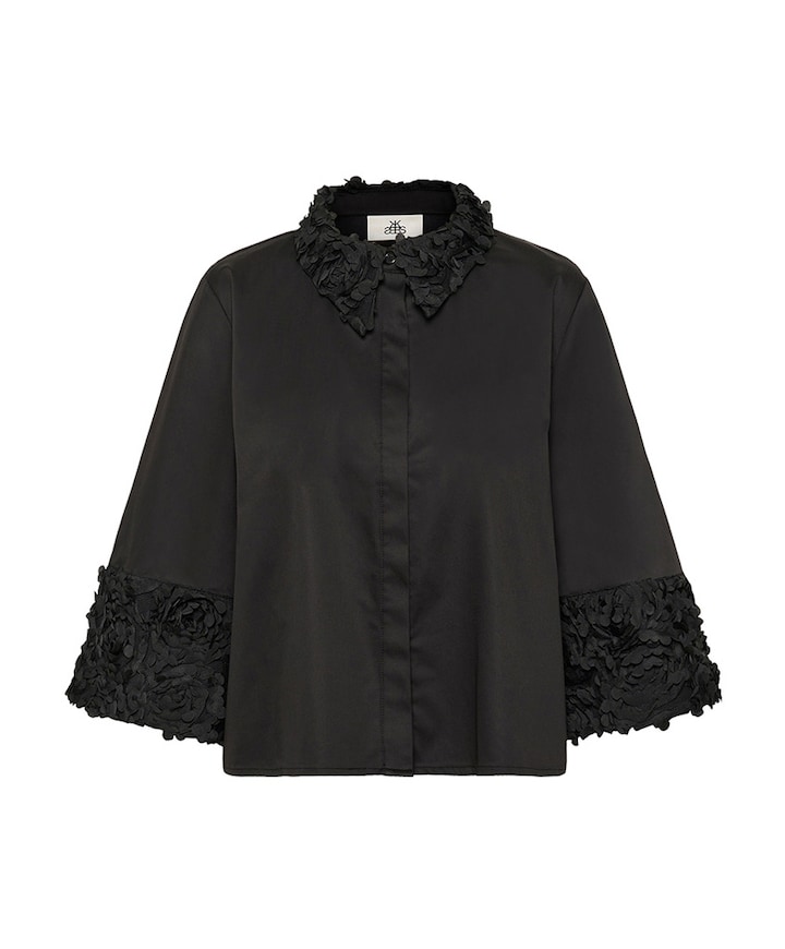 Dames blouse zwart