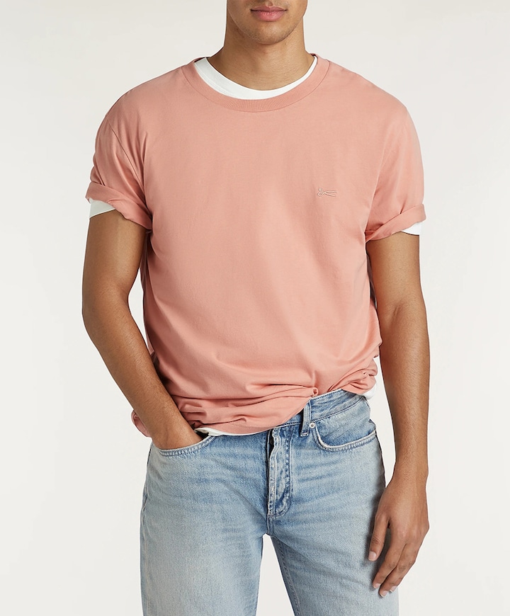 Heren T-shirt roze