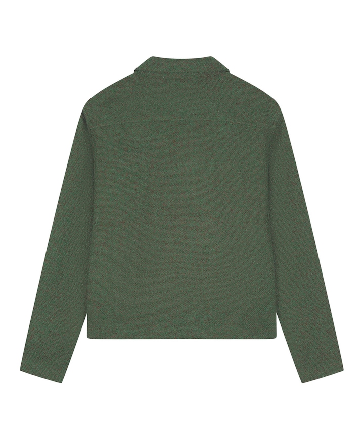 Heren overshirt groen