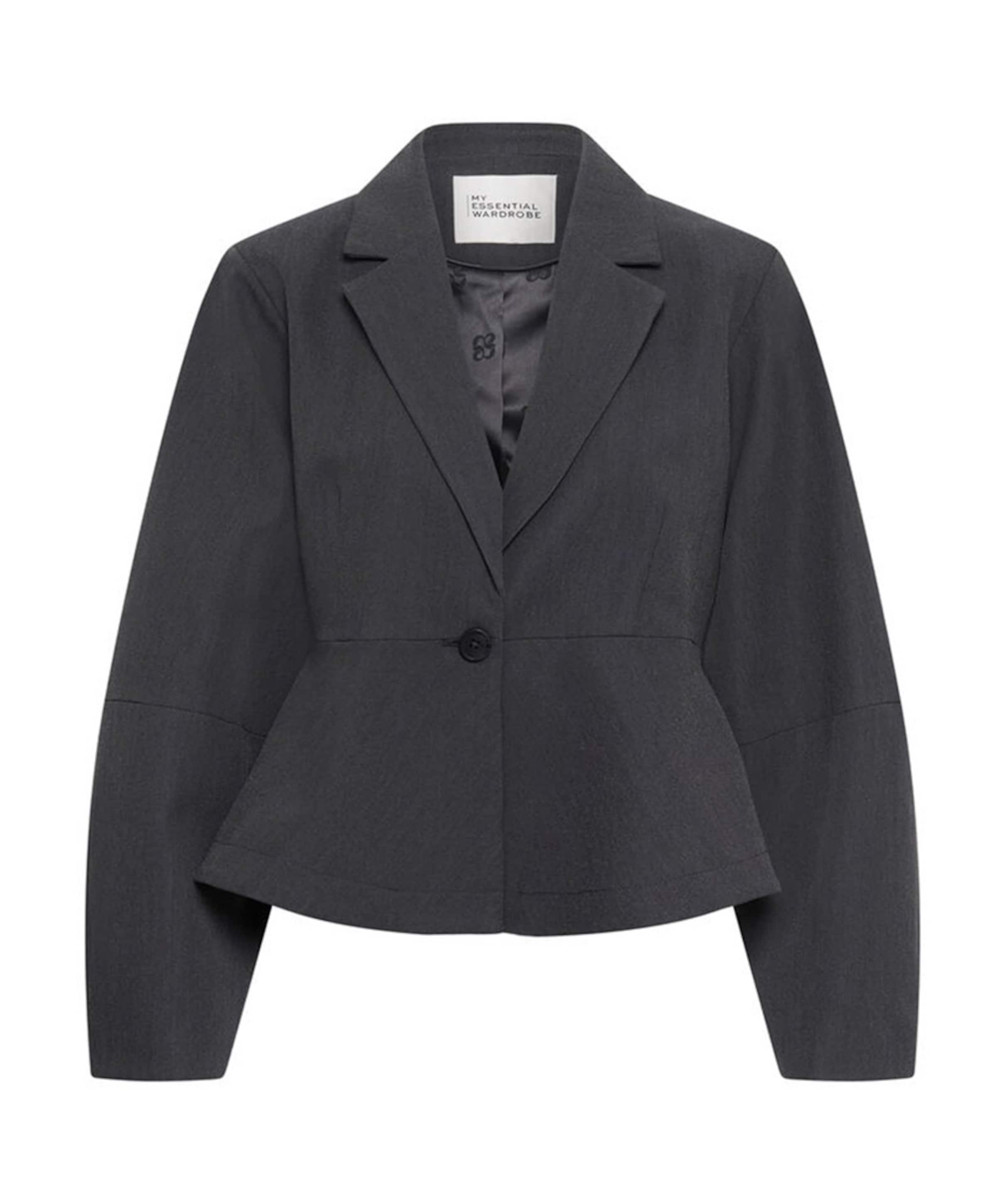Dames blazer grijs