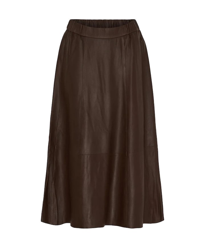 Dames rok bruin
