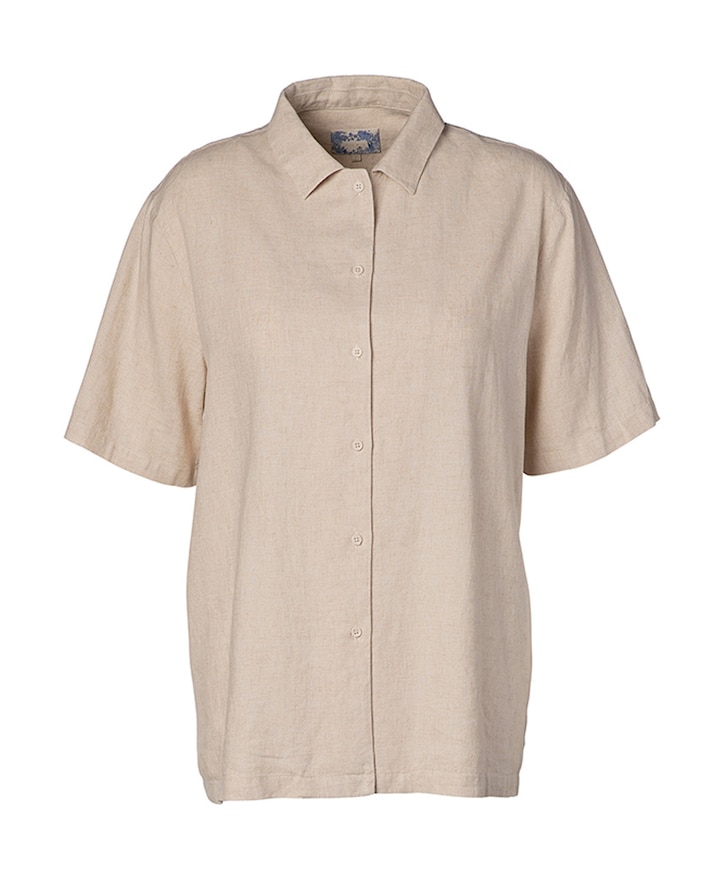 Dames pyjamatop beige