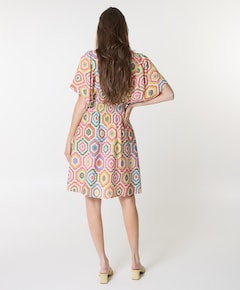 Dames jurk multicolor