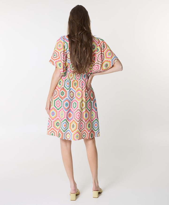 Dames jurk multicolor