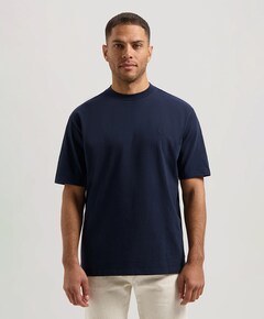 Heren T-shirt blauw