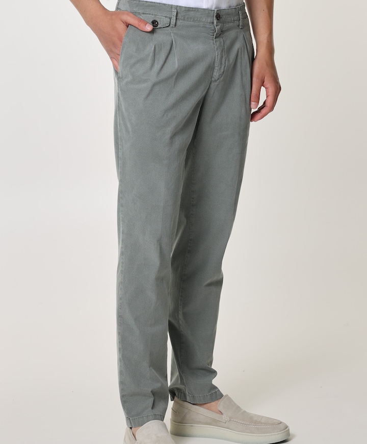 heren broek groen
