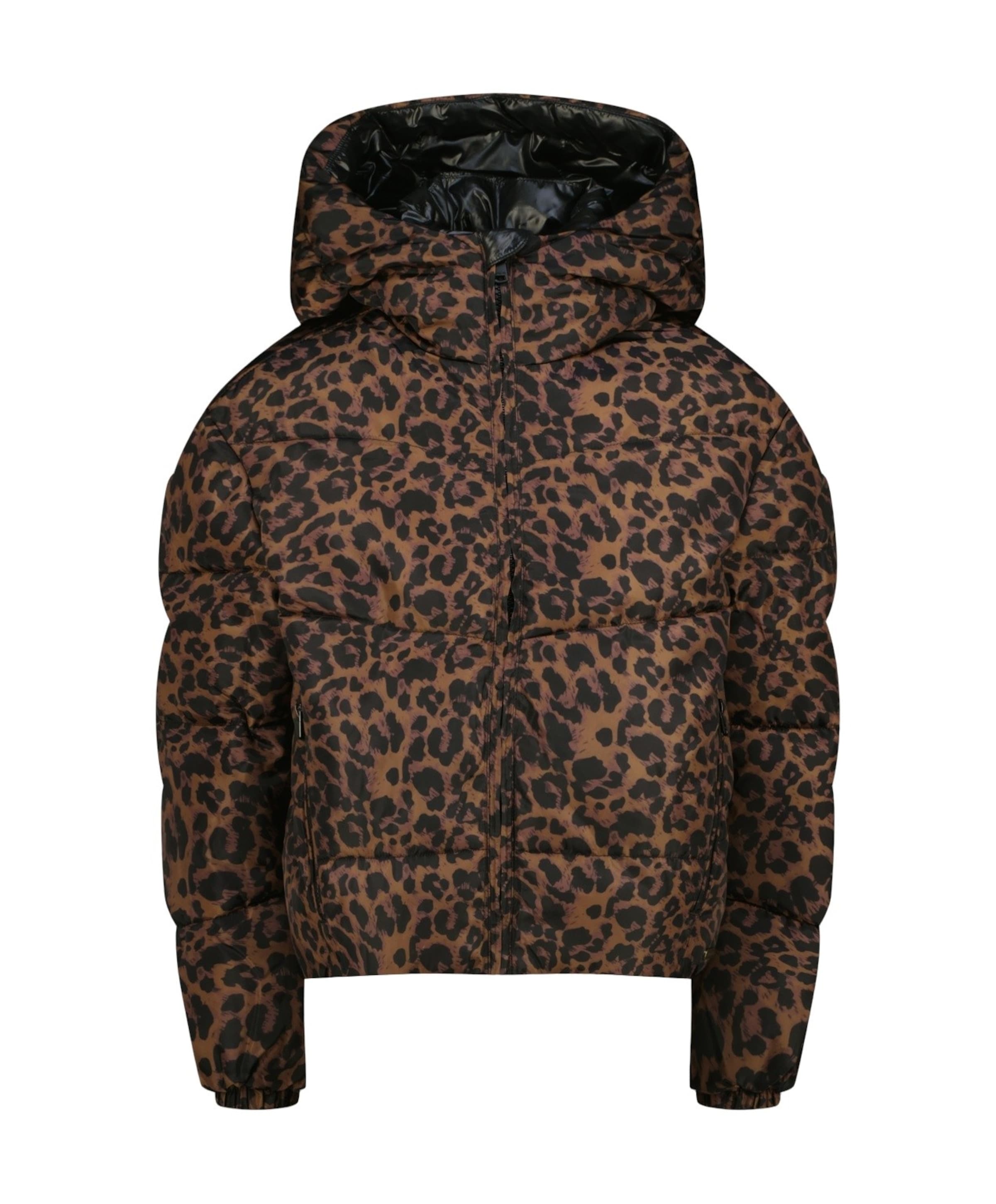 Meisjes jas bruin