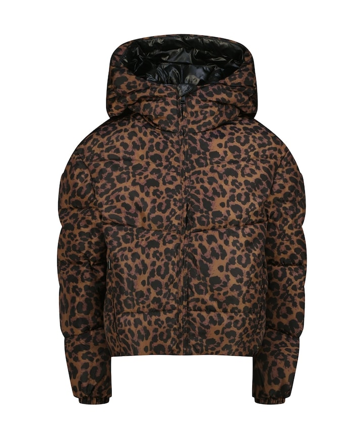 Meisjes jas bruin