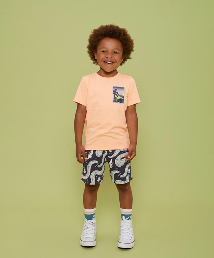 Jongens T-shirt oranje