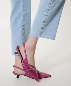 Dumb Love dames slingbacks roze