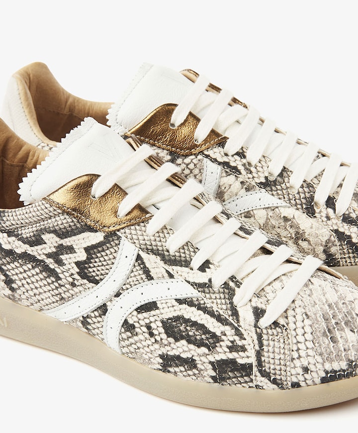 Nilla Khloe dames sneakers beige