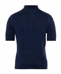 Heren polo blauw