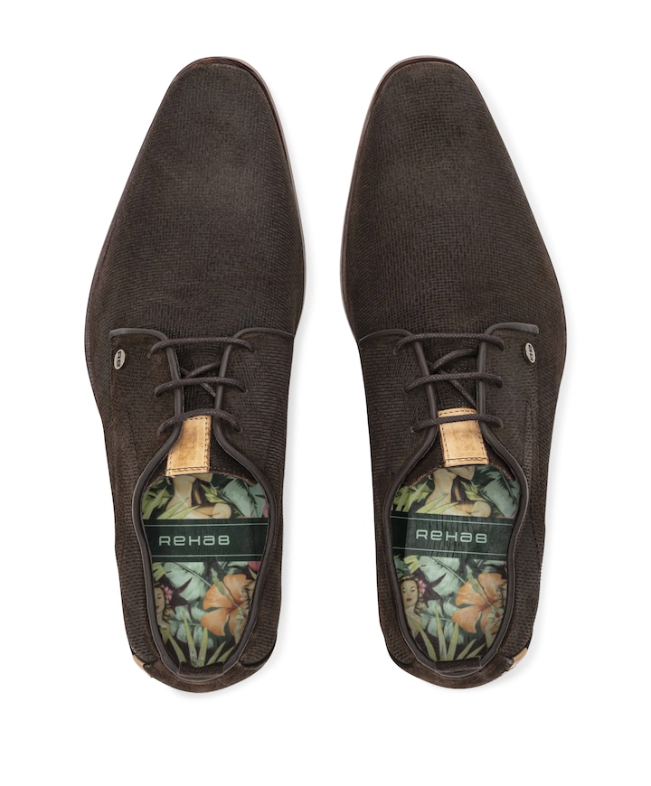 GREG WALL SUE heren veterschoenen bruin