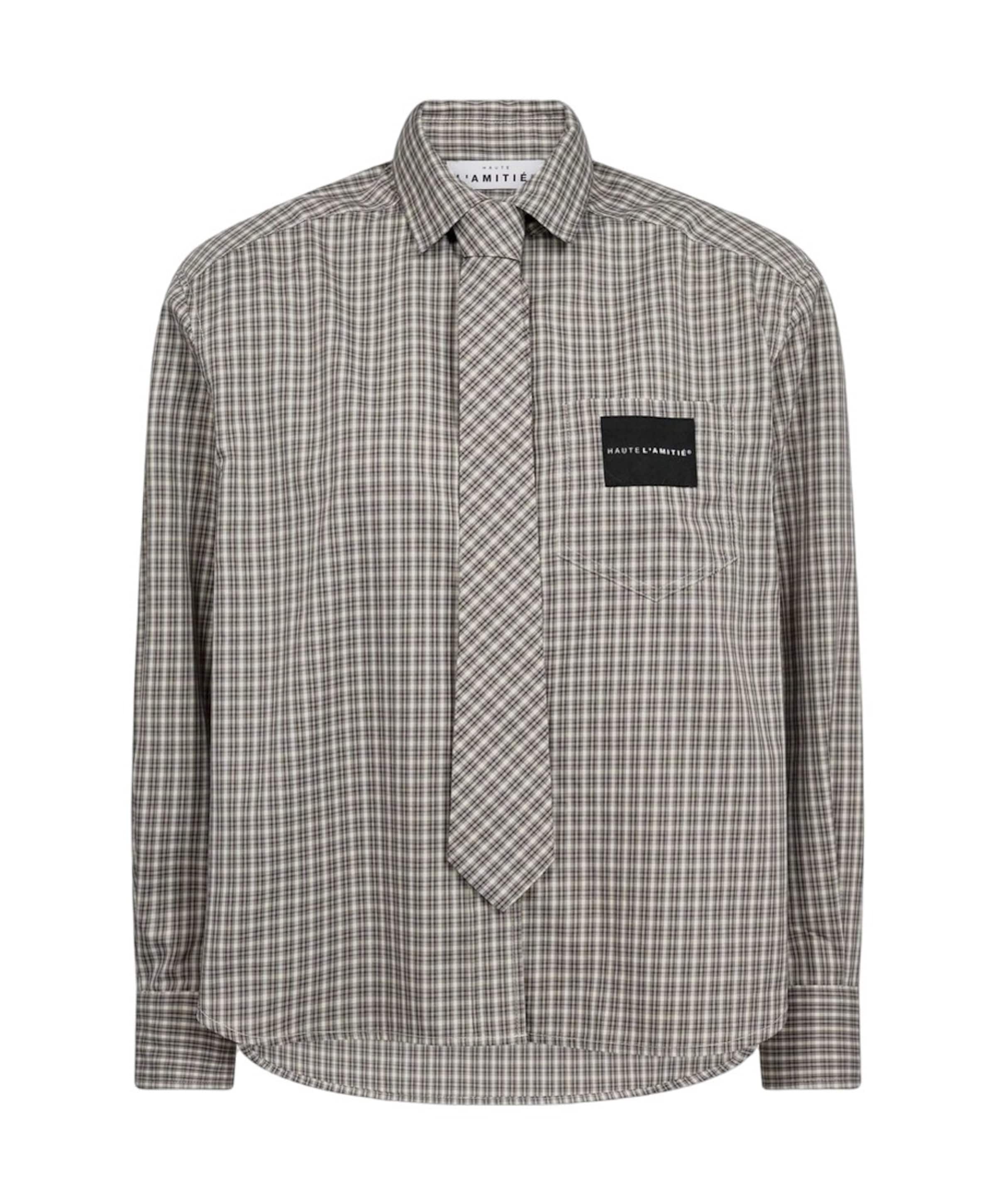 Dames blouse beige