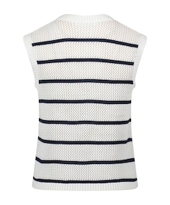 Dames vest ecru
