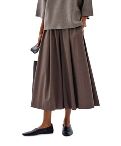 CLEOHIW SKIRTPANT dames broek bruin