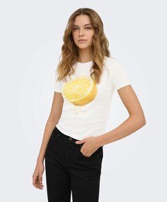 Dames T-shirt ecru