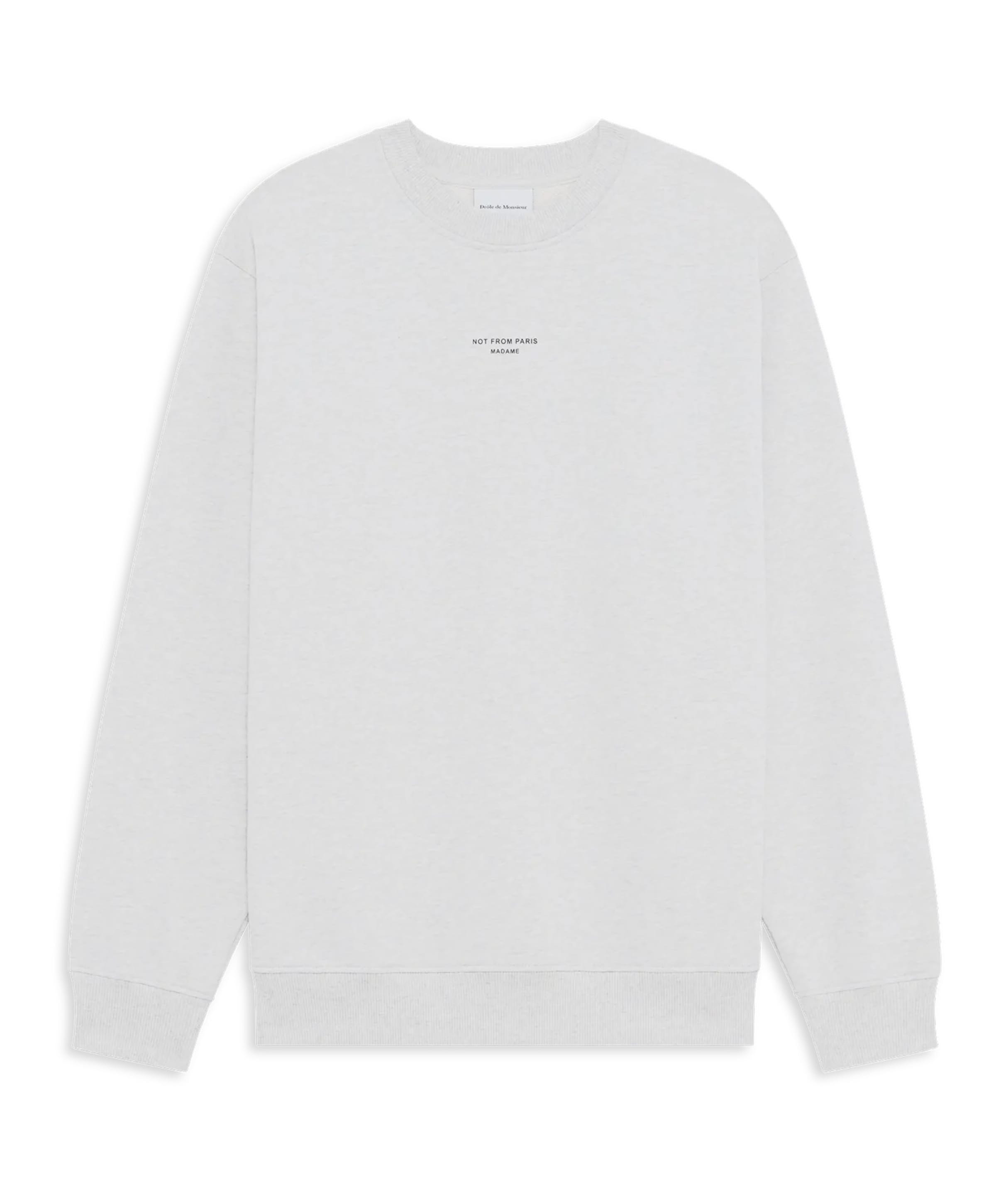 Heren sweater grijs
