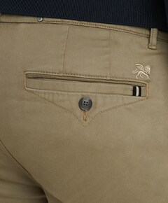 V9 CHINO DOBBEY STRETCH. heren broek beige