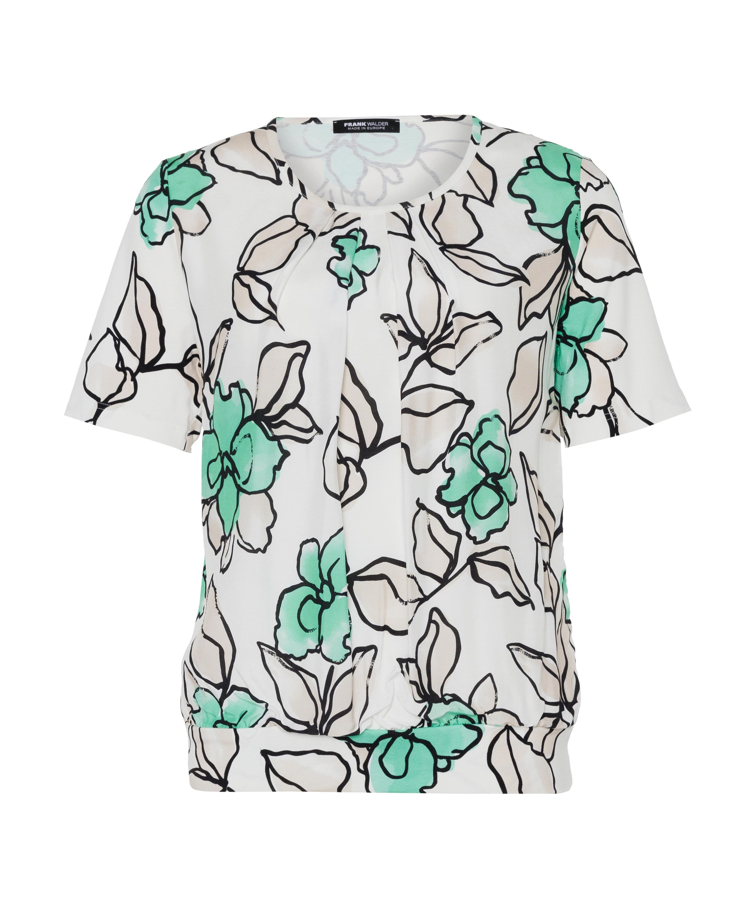 Dames t-shirt groen