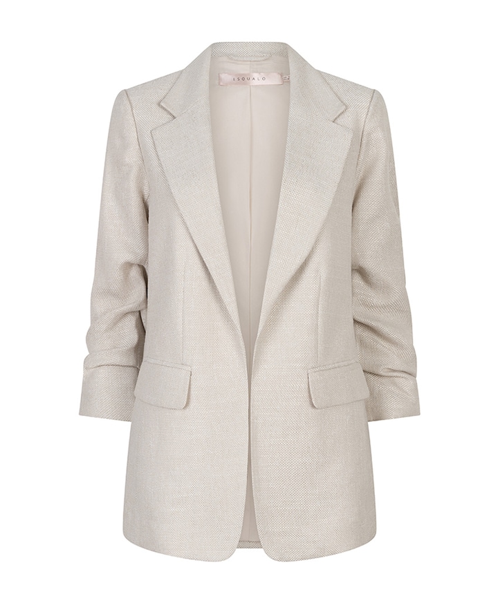 Dames blazer beige