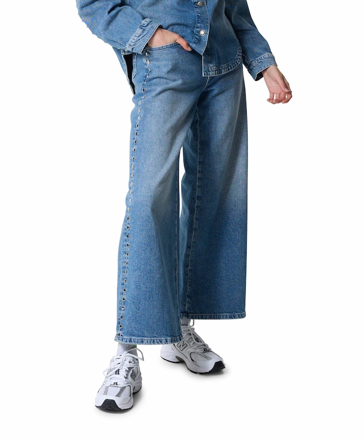 NEVADA dames jeans blauw