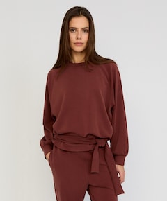 Dames sweater bruin