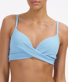 Dames bikinitop blauw
