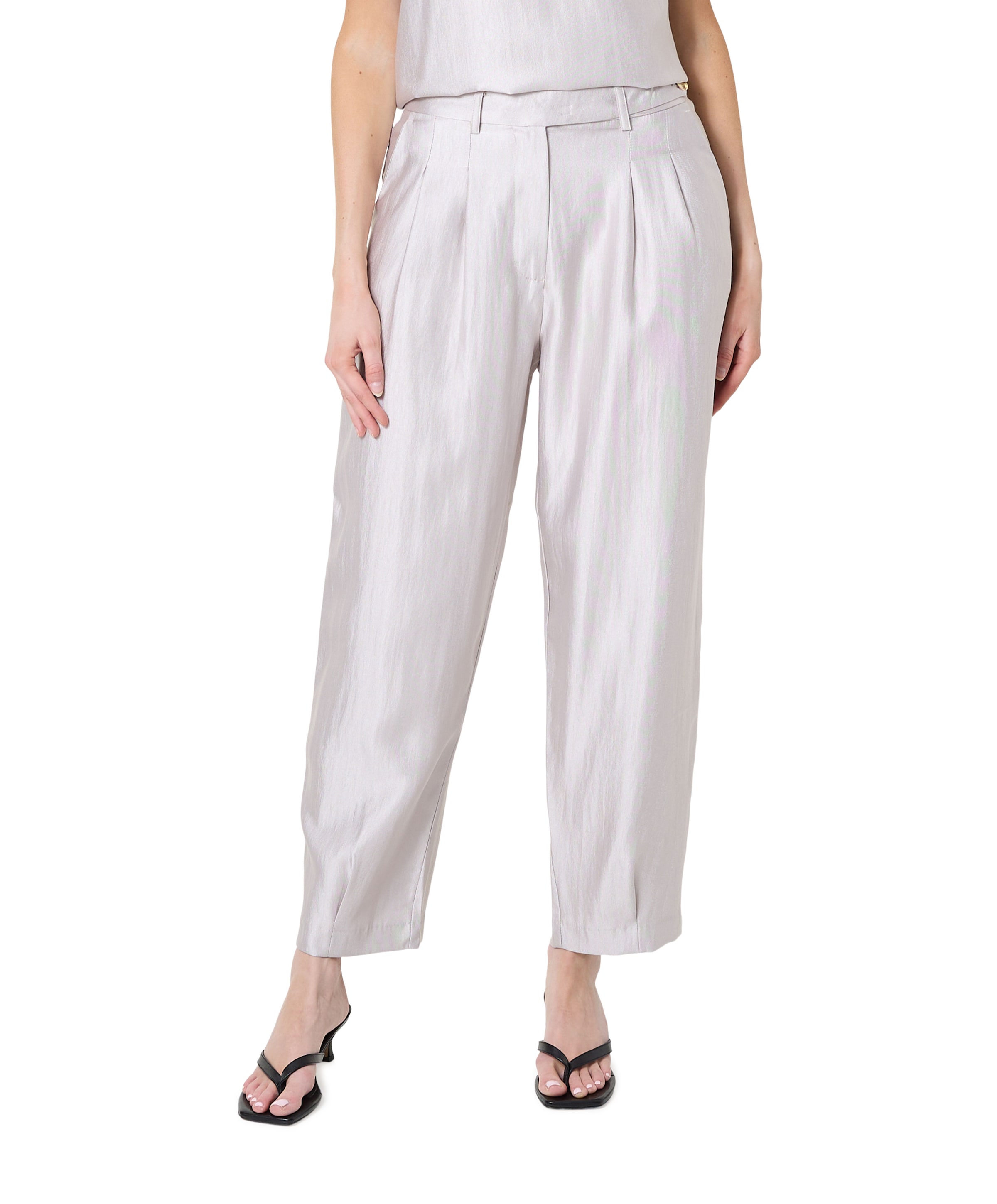 NATALYA VIS 512 dames broek zilver