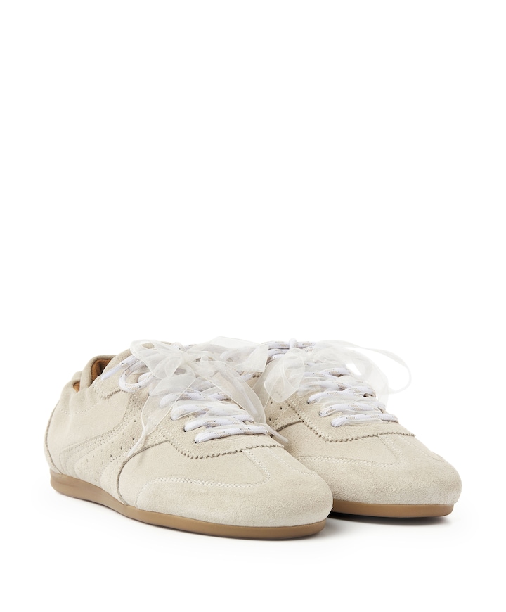 June Haylee dames sneakers beige