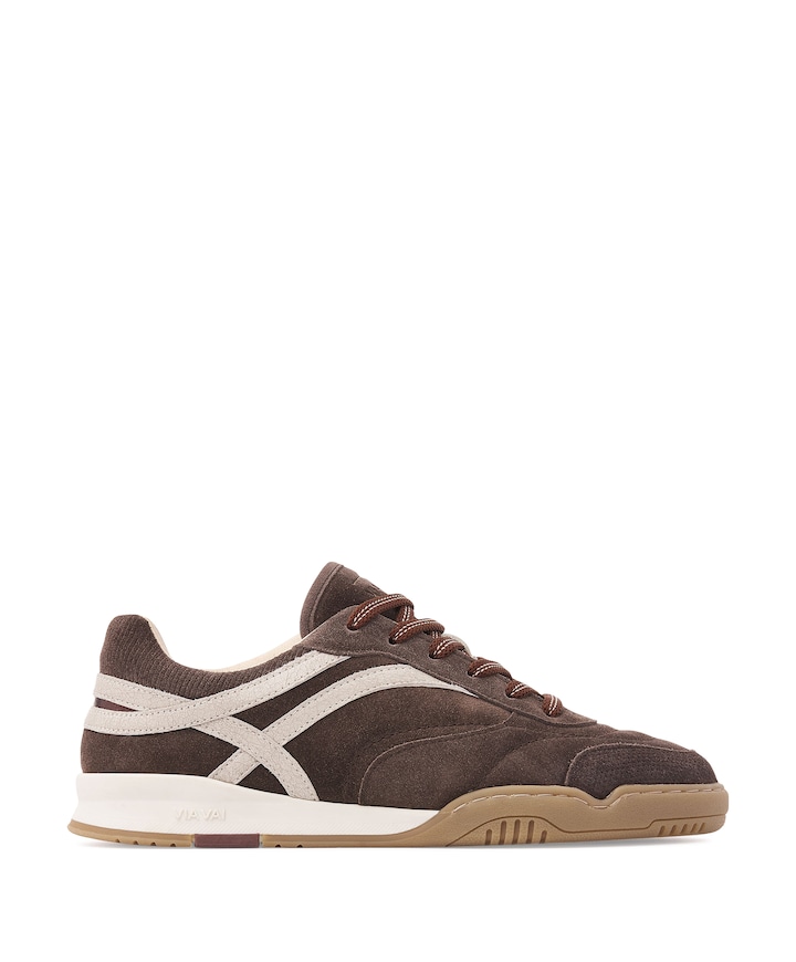 Kris Dante dames sneakers bruin