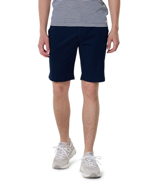 Modern Fit korte broek blauw