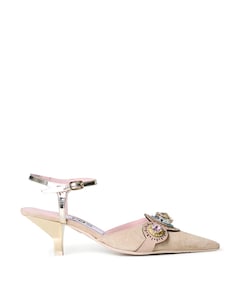 dames slingbacks beige