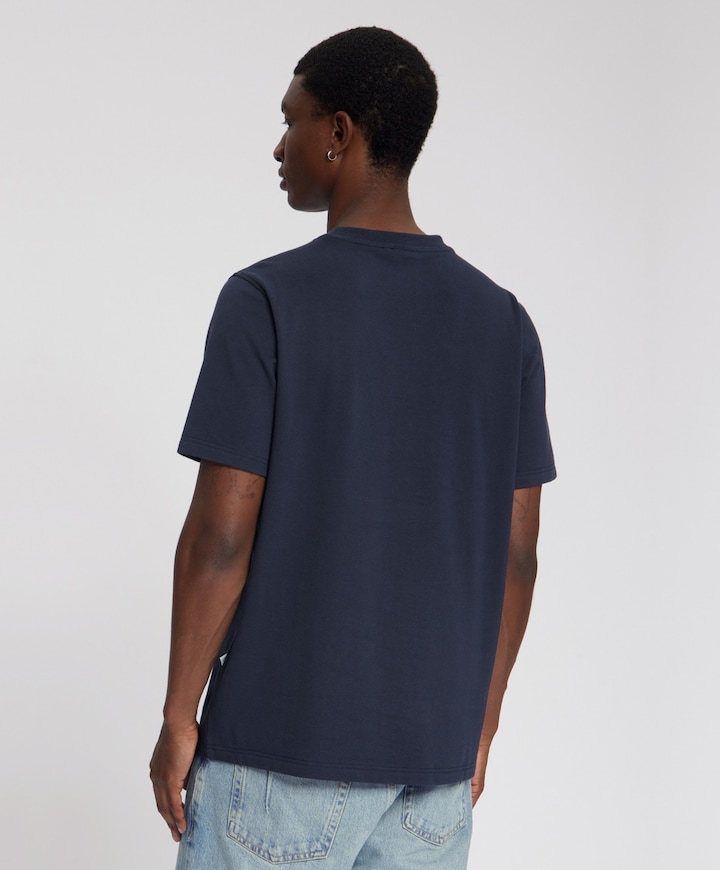Heren T-shirt blauw