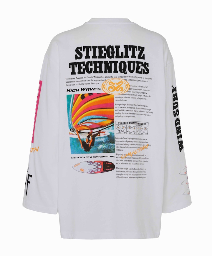 Dames longsleeve wit