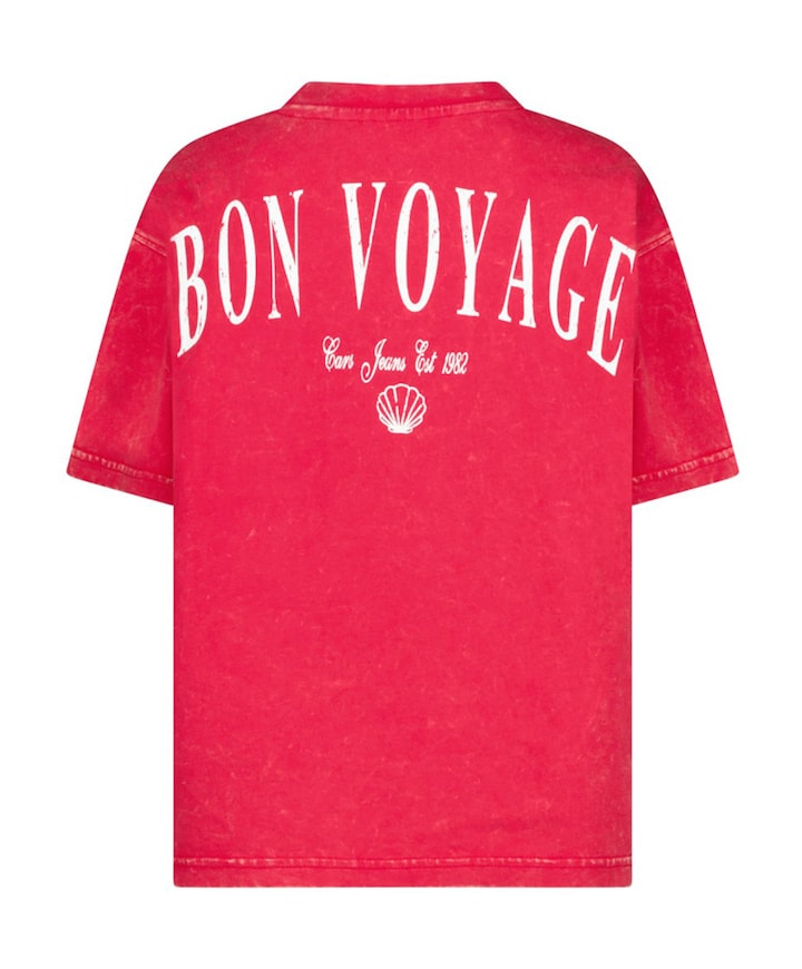 Meisjes T-shirt bordeaux