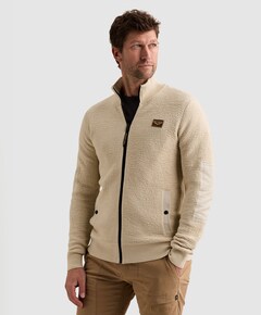 Heren vest ecru