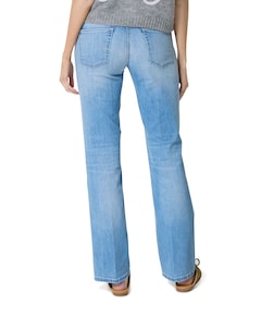 Paris flared  dames broek blauw