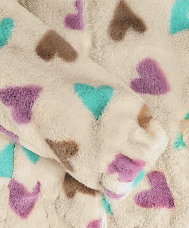 Meisjes jas beige