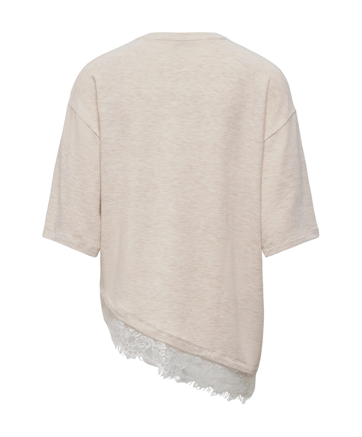Dames T-shirt beige