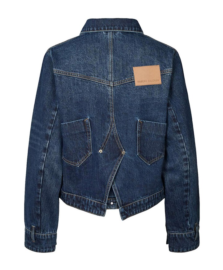 Jeansjack blauw