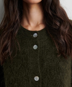 Dames vest groen
