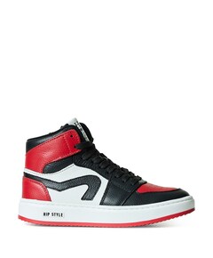 jongens veterschoenen rood