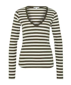 Dames longsleeve bruin