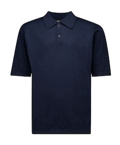 Jongens polo blauw