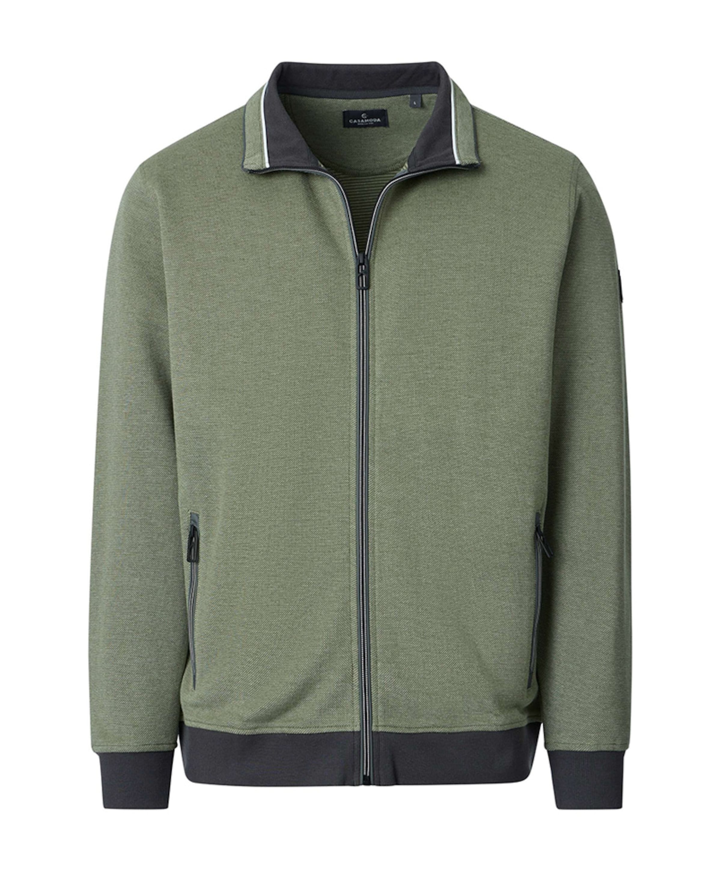 Heren vest groen