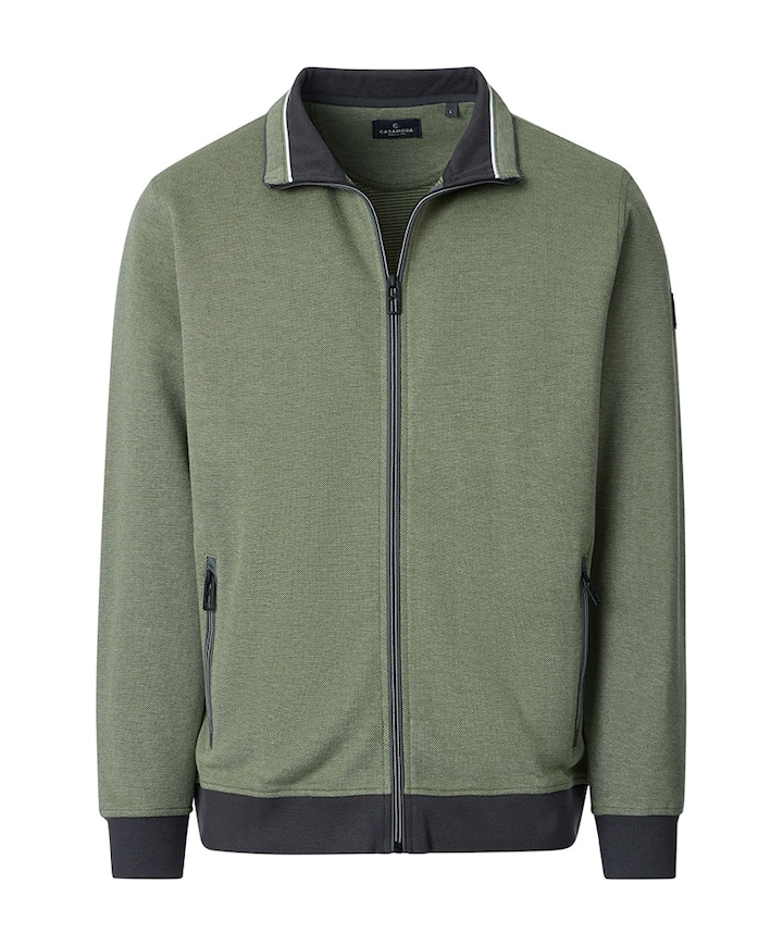 Heren vest groen