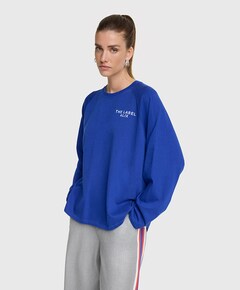 Dames longsleeve blauw