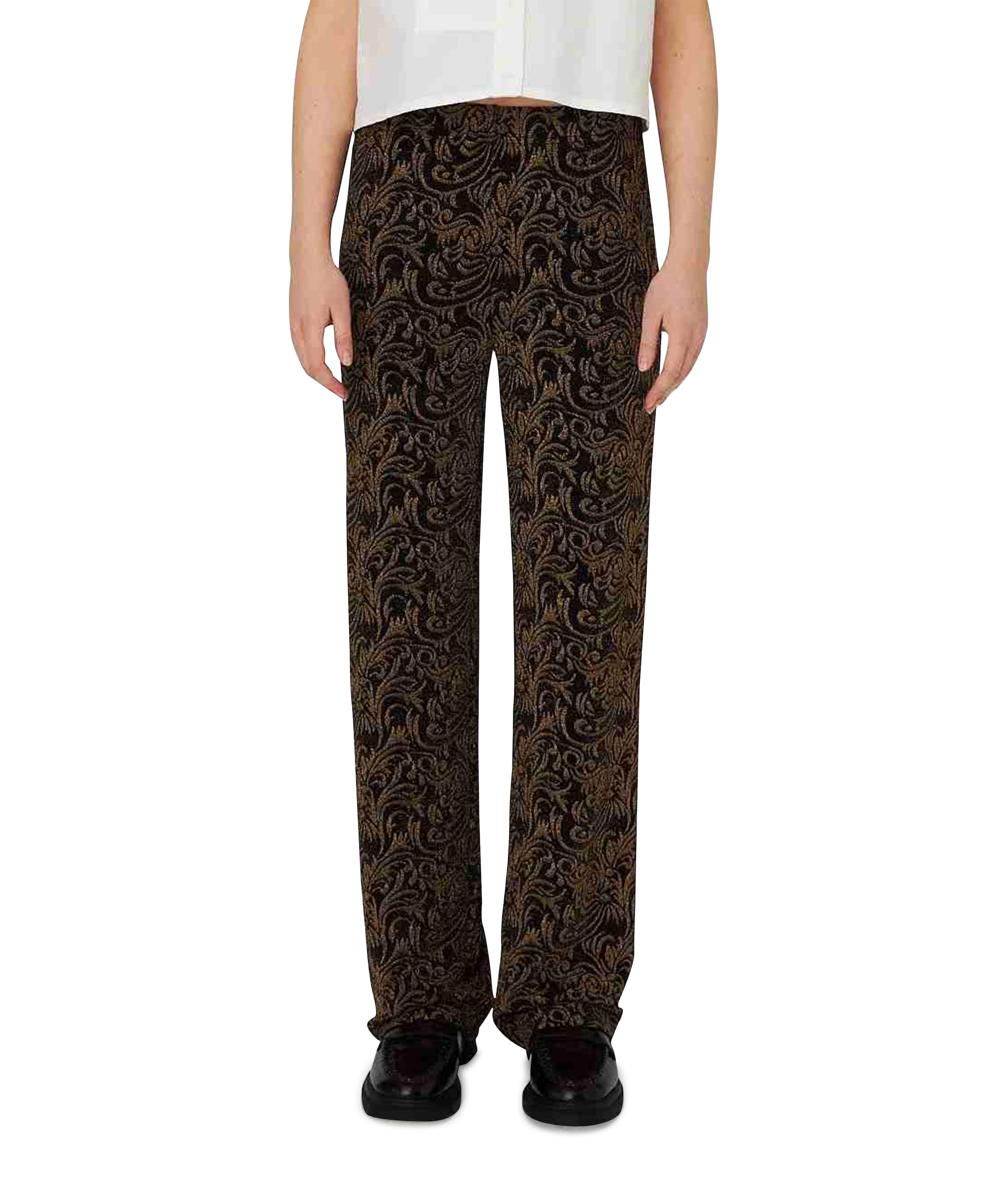 Sparkling Jersey broek goud