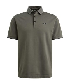 Heren polo grijs